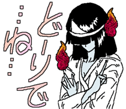 3 Lady-Ghosts sticker #8193927