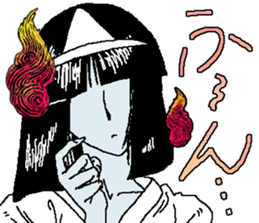 3 Lady-Ghosts sticker #8193930