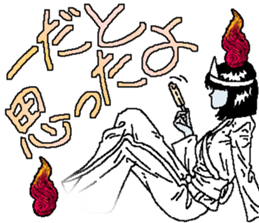 3 Lady-Ghosts sticker #8193936