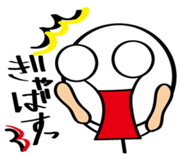 pretty stick human8 sticker #8194028