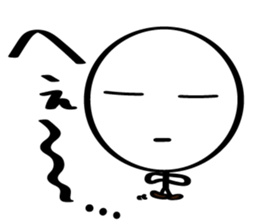 pretty stick human8 sticker #8194036