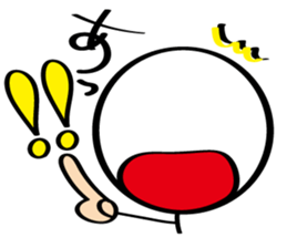 pretty stick human8 sticker #8194050