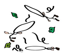 pretty stick human8 sticker #8194066