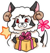 Sheep Wolf Sticker sticker #8194805