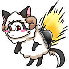 Sheep Wolf Sticker sticker #8194825