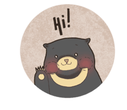 BeeBee the Sun Bear sticker #8195108