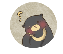 BeeBee the Sun Bear sticker #8195109