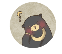 BeeBee the Sun Bear sticker #8195109