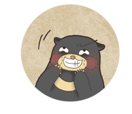 BeeBee the Sun Bear sticker #8195111