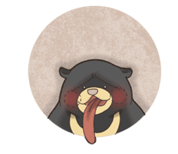 BeeBee the Sun Bear sticker #8195112