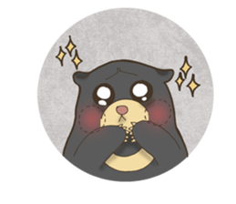 BeeBee the Sun Bear sticker #8195114