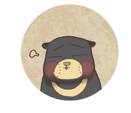 BeeBee the Sun Bear sticker #8195115