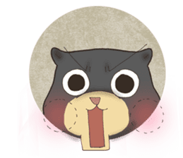 BeeBee the Sun Bear sticker #8195117