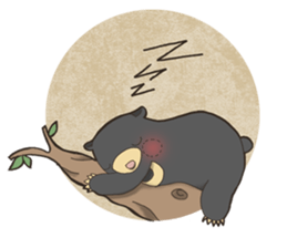 BeeBee the Sun Bear sticker #8195119