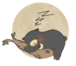 BeeBee the Sun Bear sticker #8195119