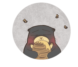 BeeBee the Sun Bear sticker #8195122