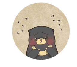 BeeBee the Sun Bear sticker #8195123