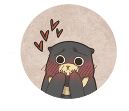 BeeBee the Sun Bear sticker #8195128