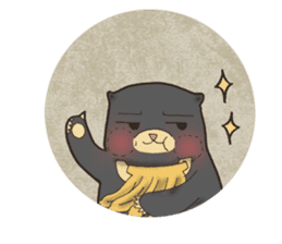 BeeBee the Sun Bear sticker #8195129