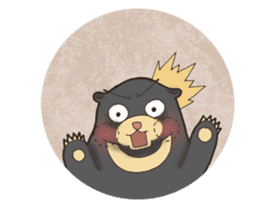 BeeBee the Sun Bear sticker #8195132