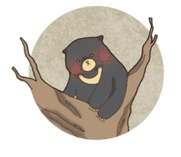 BeeBee the Sun Bear sticker #8195133