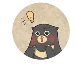 BeeBee the Sun Bear sticker #8195135