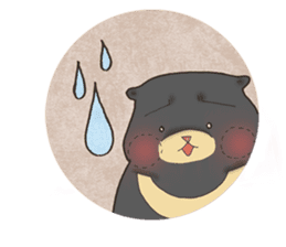 BeeBee the Sun Bear sticker #8195136