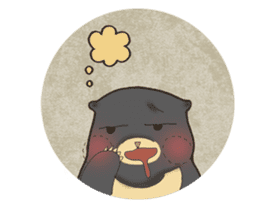 BeeBee the Sun Bear sticker #8195137