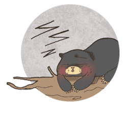 BeeBee the Sun Bear sticker #8195138