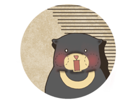 BeeBee the Sun Bear sticker #8195139