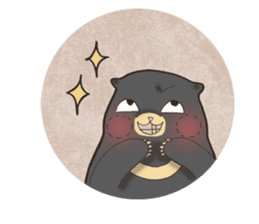 BeeBee the Sun Bear sticker #8195140