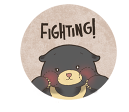 BeeBee the Sun Bear sticker #8195144