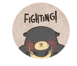 BeeBee the Sun Bear sticker #8195144