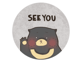 BeeBee the Sun Bear sticker #8195146