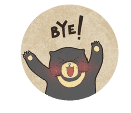 BeeBee the Sun Bear sticker #8195147