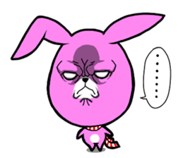 Dialect rabbit 2 sticker #8195237