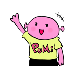 Saturnian Pumi-chan -Black companies- sticker #8196032