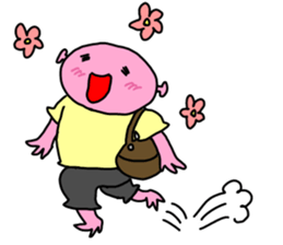 Saturnian Pumi-chan -Black companies- sticker #8196033