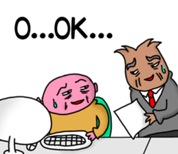 Saturnian Pumi-chan -Black companies- sticker #8196046