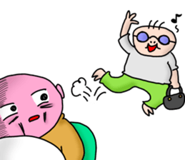 Saturnian Pumi-chan -Black companies- sticker #8196047