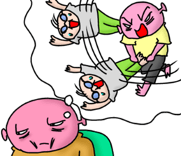 Saturnian Pumi-chan -Black companies- sticker #8196048