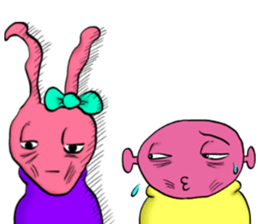 Saturnian Pumi-chan -Black companies- sticker #8196053