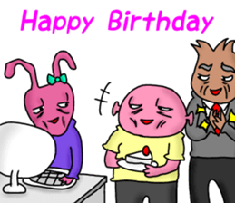 Saturnian Pumi-chan -Black companies- sticker #8196054