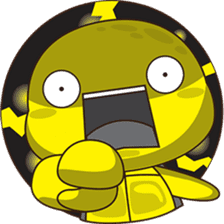 Pura, the funny turtle, version 8 ! sticker #8196848