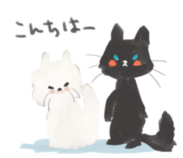 Blanc Noir sticker #8197228