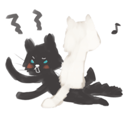 Blanc Noir sticker #8197255