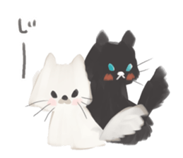 Blanc Noir sticker #8197262