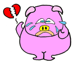 Piggie Pinkboo sticker #8197285