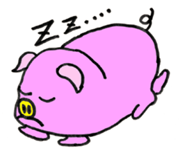 Piggie Pinkboo sticker #8197287
