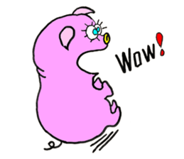 Piggie Pinkboo sticker #8197291